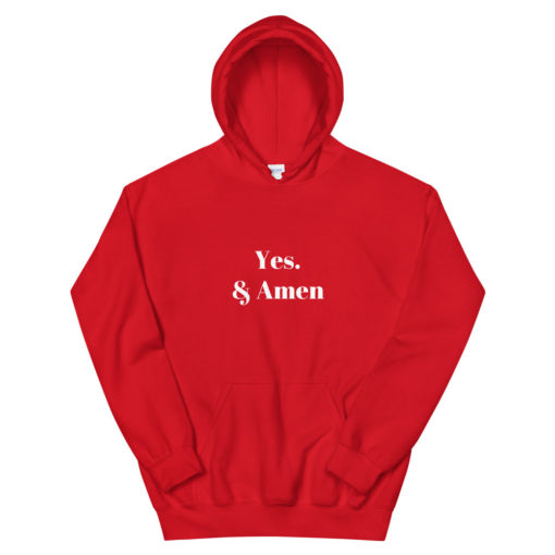 Yes & Amen. Unisex Hoodie - Image 4