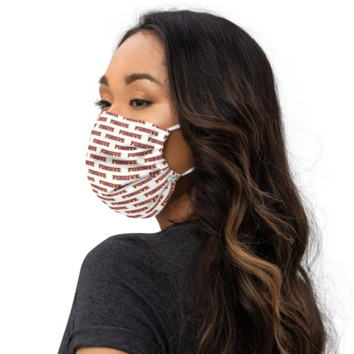 "Forgive" - Premium face mask - Image 6